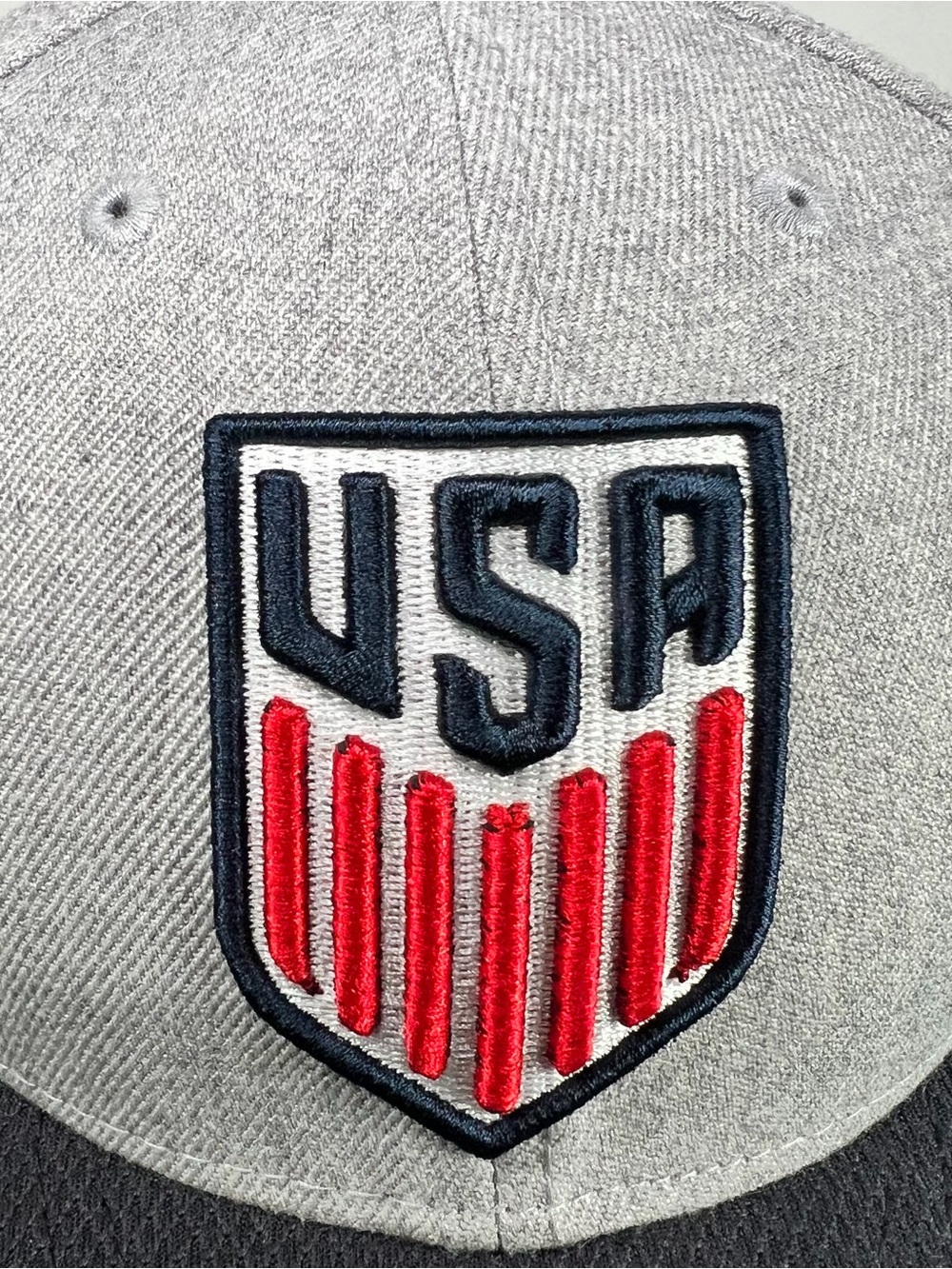 Men's US National Team '47 Gray Two-Tone No Shot Captain Hat Sz 7 5/8 - Picture 5 of 6